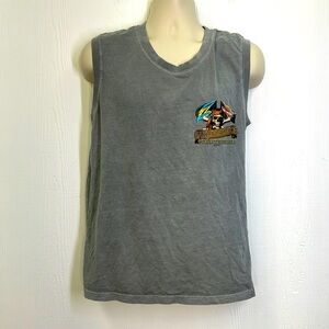 Harley Davidson - 2016 Pirate Ship Skulls Nassau Bahamas Harley Tank Top Size SM